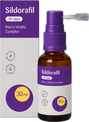 Sildorafil én flaske, 30-dagers forsyning